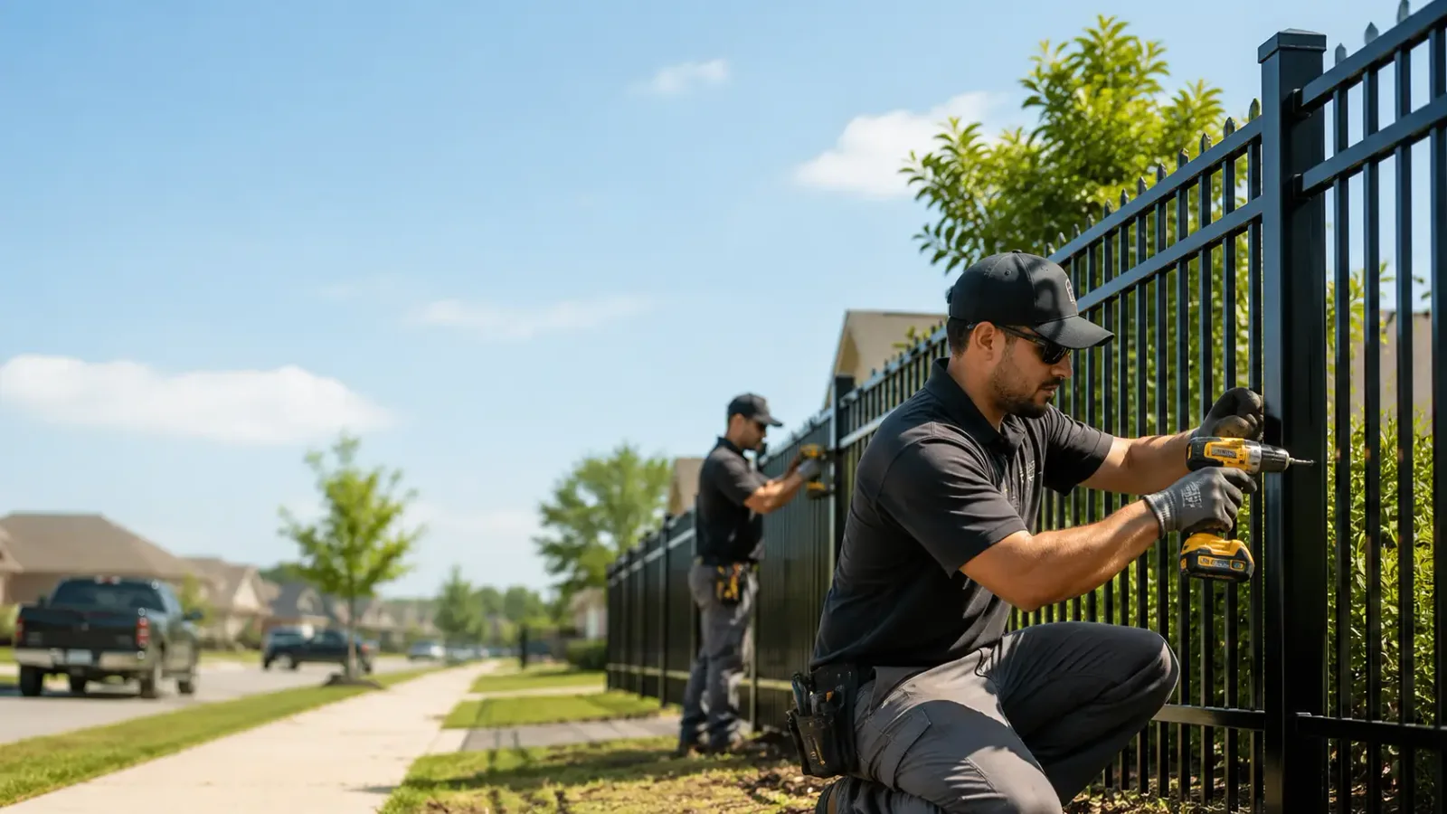 Metal Fence Installation in Cushing, IA